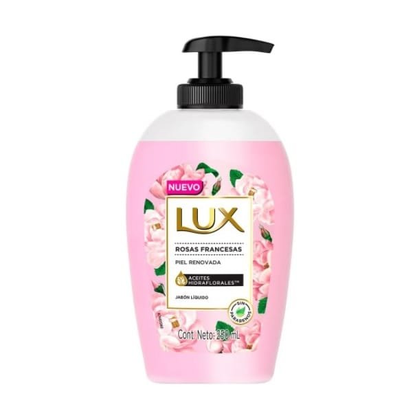 Lux Jabón líquido Para Manos Rosas Francesas x 250 ml La Casa de Mamá