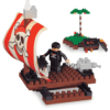 Blocky Pirata Balsa x100 PCS - Imagen 3