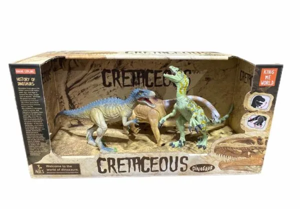 TFF Set Dinosaurios Chico X3 Con Velociraptor