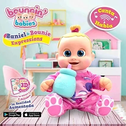 Bouncin Babies Bounie Expresiones