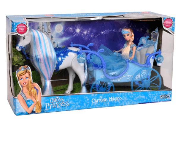 Carruaje magico y princesa Ditoys