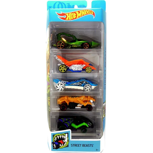 Hotwheels street beasts x 5