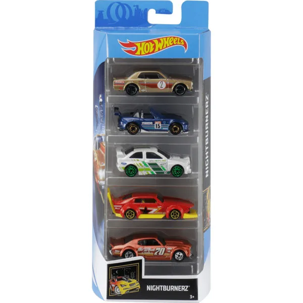 Hotwheels Nightburnerz x 5