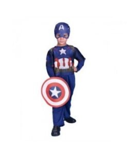Disfraz Capitan America con escudo Premium