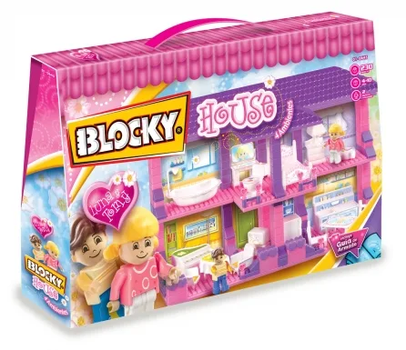Blocky House x 230 PCS 4 Ambientes
