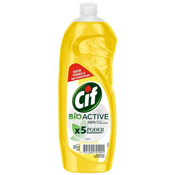 Cif Bio Active Detergente x300ml Limon