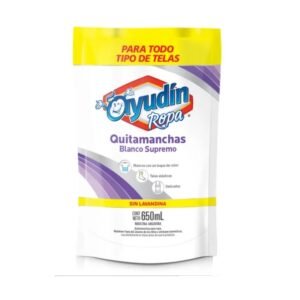 Ayudin Ropa Quitamancha Blanco Supremo x650ml