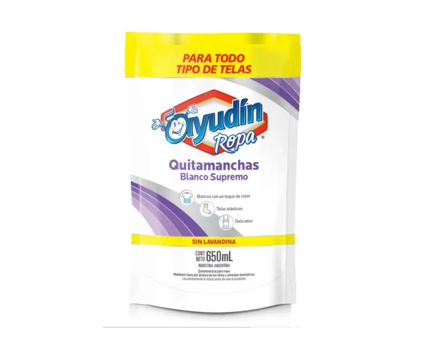 Ayudin Ropa Quitamancha Blanco Supremo x650ml