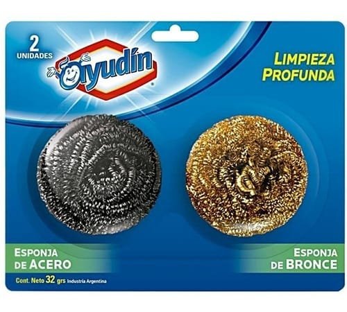 Ayudin pack x 2 Acero y Bronce