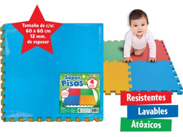 Piso de Goma Eva Kreker
