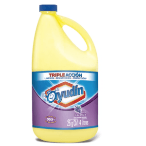 Lavandina Ayudin Triple Accion Lavanda 4 L