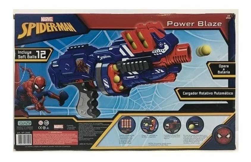 Spiderman Power Blaze Ditoys - Imagen 2