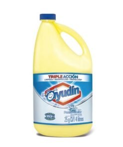 Lavandina Ayudin Triple accion Pureza Glaciar 4 L