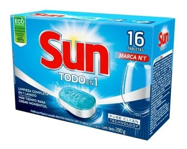 Sun Todo en 1 Tabletas x16