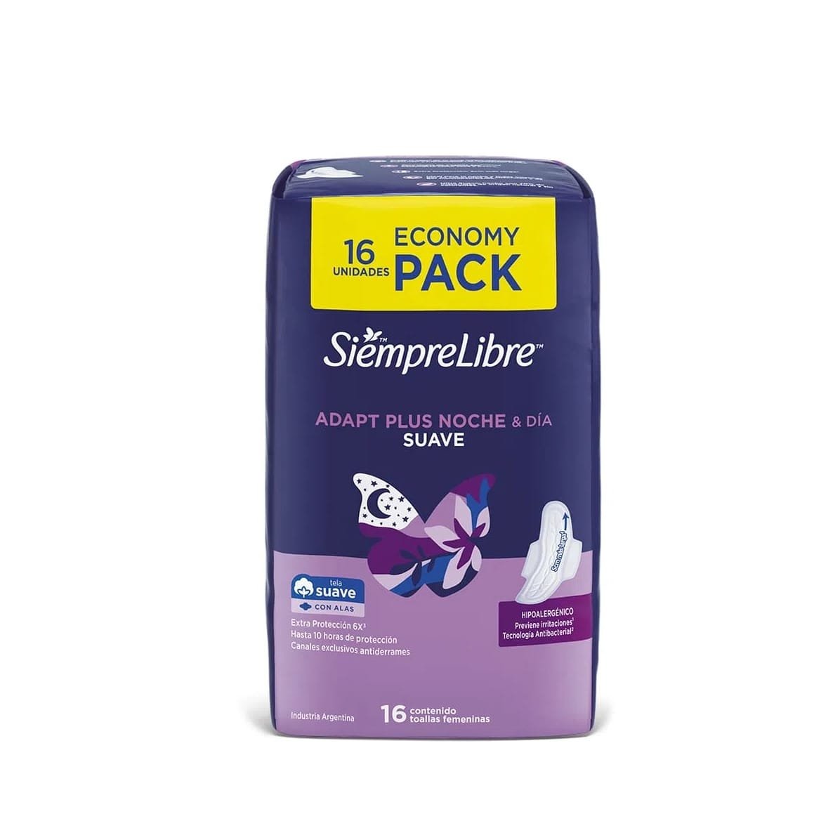 Siempre Libre Adapt Plus Noche y Día Suave x16