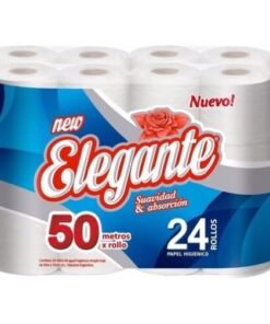 Elegante 50 metros x24 rollos