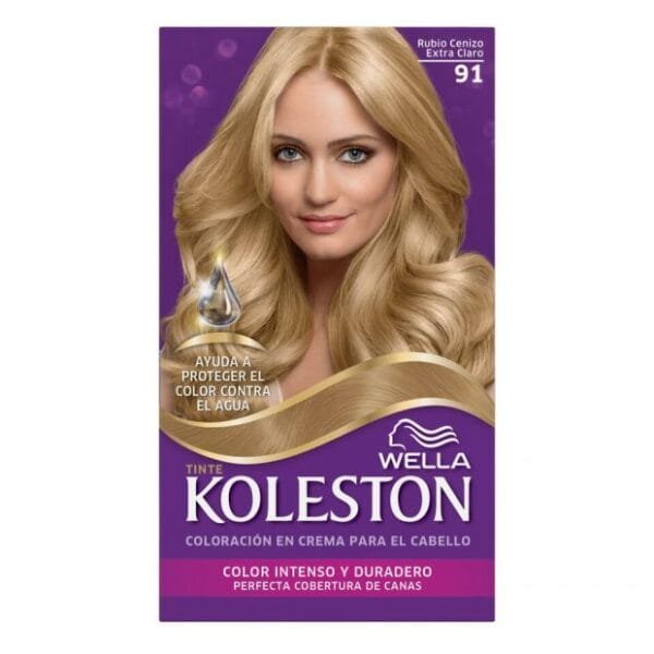 Koleston Kit N°91 Rubio Cenizo Extra Claro
