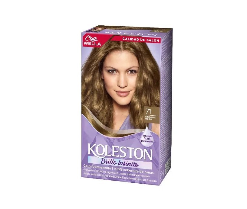 Koleston Kit N°71 Rubio Mediano Cenizo