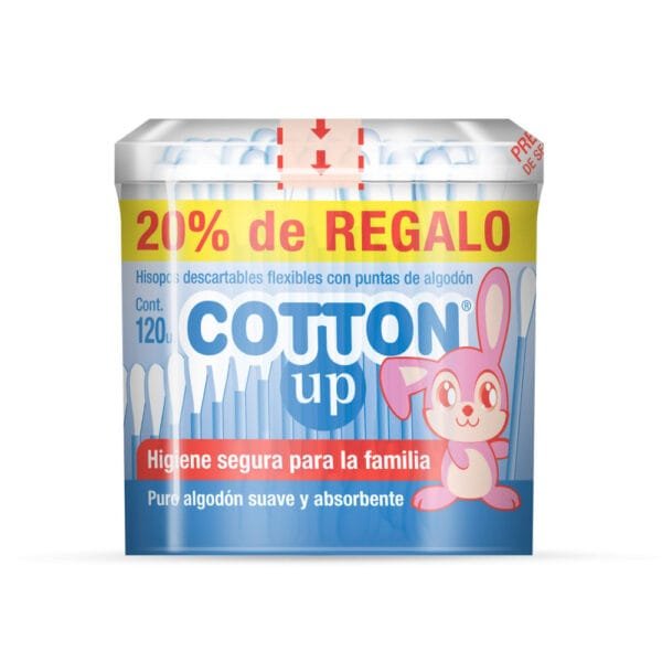 Cotonetes Cotton Up x120