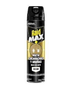 Raid Max Mata Cucarachas y Arañas