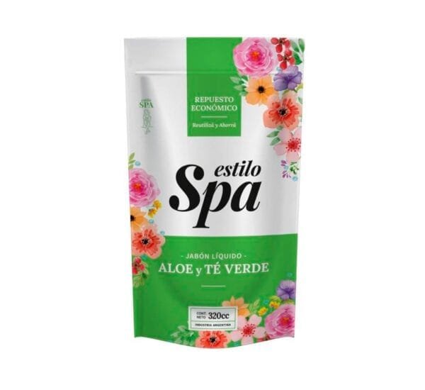 Spa Jabón Liquido Repuesto Aloe Vera