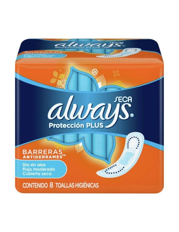 Always seca sin alas