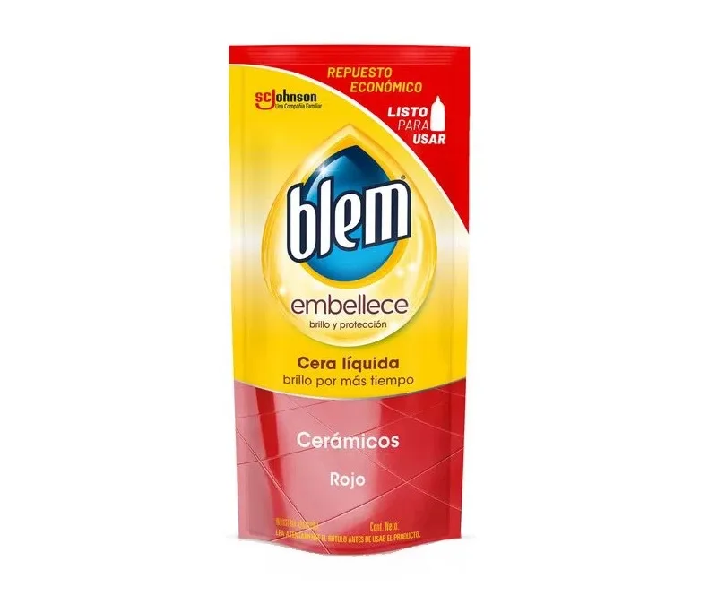 Blem Cerámicos x400 Cera Líquida Rojo