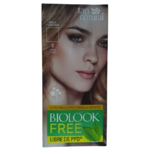 Tan Natural Biolook Free N°8 Rubio Claro