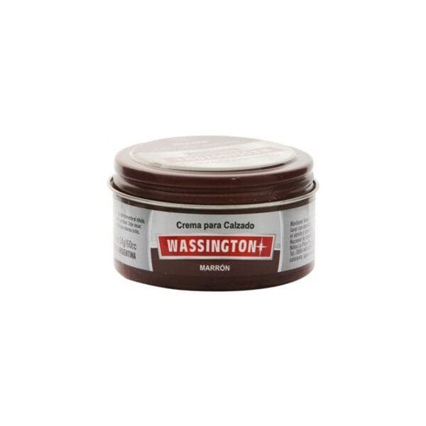 Wassington Crema para Calzado Marron