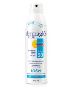 Dermaglos Solar Protector Aerosol FPS50 x170ml