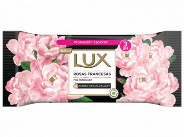 Jabon Lux Rosas Francesas Pack x 3