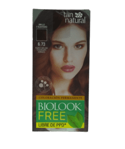 Tan Natural Biolook Free N°6.73 Rubio Oscuro Chocolate Dorado