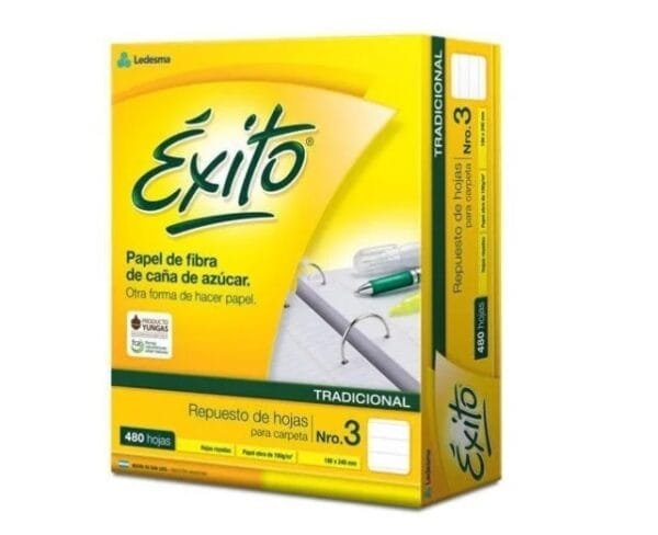 Hojas Exito Repuesto x480 hjs