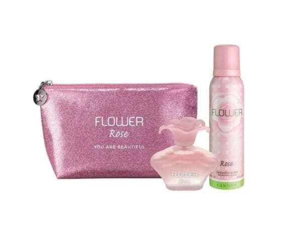 Estuche Flower Rose Perfume +Deo