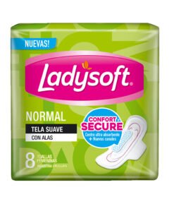 Ladysoft normal con alas x8