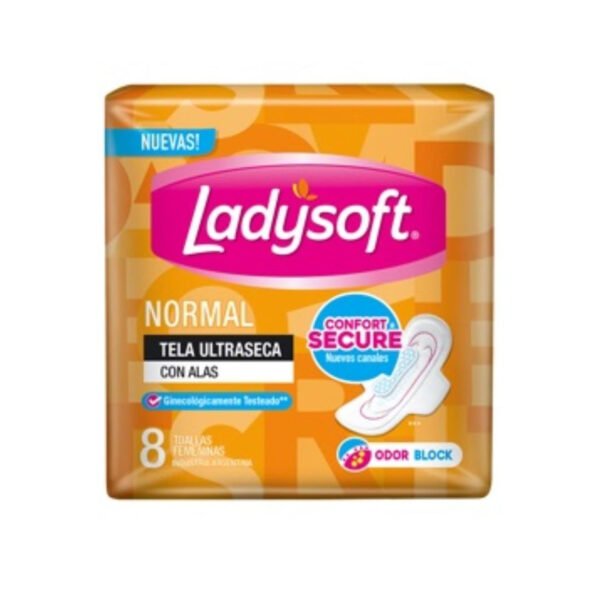 Ladysoft Normal Ultraseca Con Alas x8