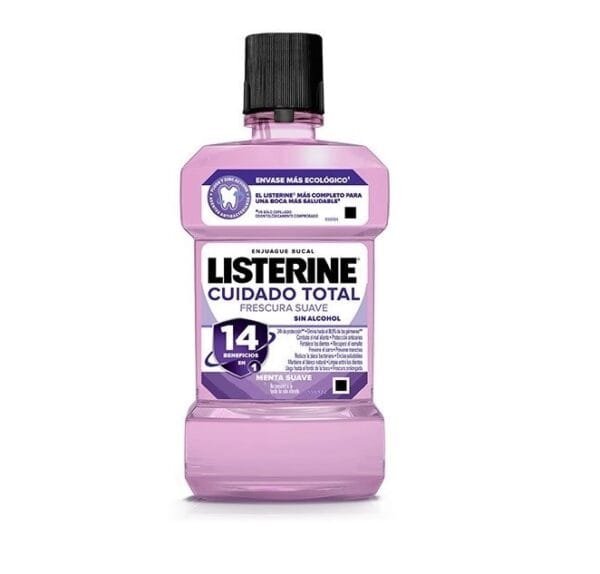 Listerine Cuidado Total Frescura Suave (sin alcohol)