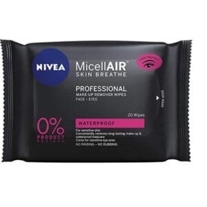 Nivea Toallitas MicellAir x20 Maquillaje Waterproof