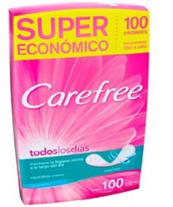 Carefree todos los dias x100