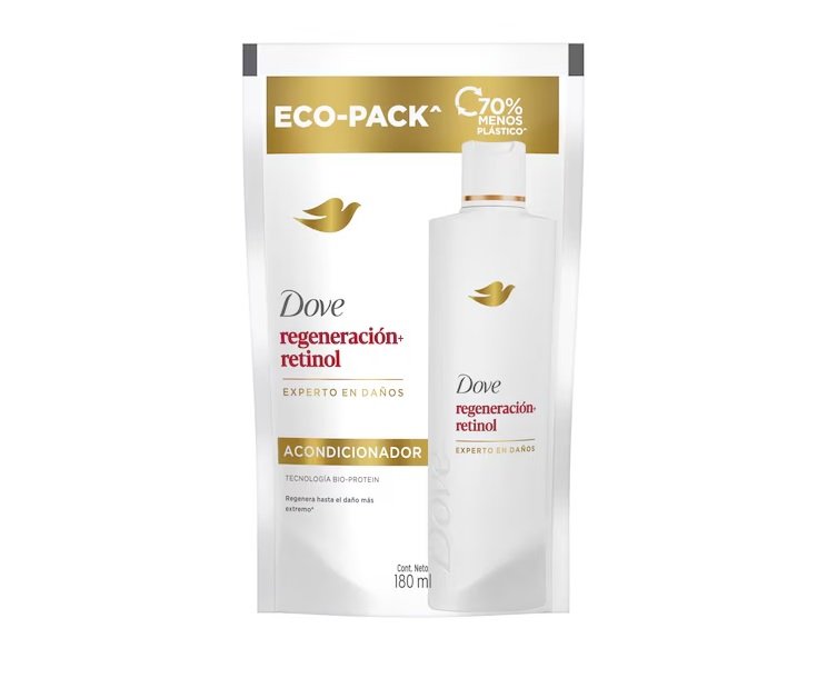 Dove Acondicionador Regeneración Retinol Doypack 180ml