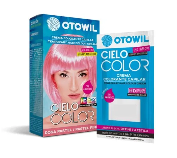 Otowil Cielo Color Rosa Pastel