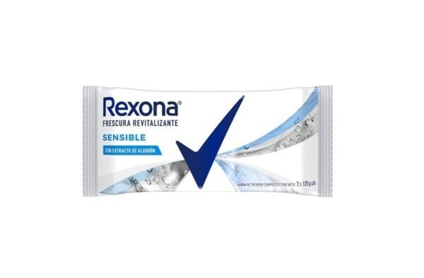 Jabon Rexona Pack x3 Sensible Fresh