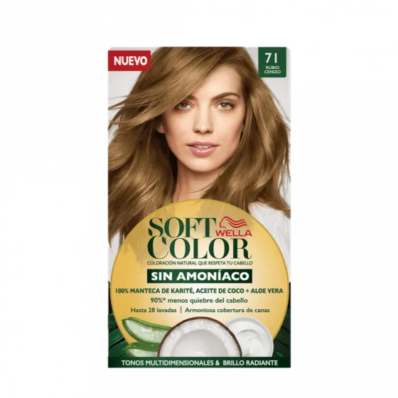Soft Color Tintura N° 71 Rubio Cenizo