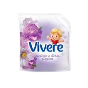 Vivere Violetas y Flores Blancas