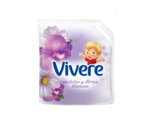 Vivere Violetas y Flores Blancas