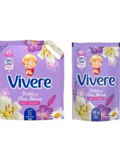 Vivere Violetas y Flores Blancas