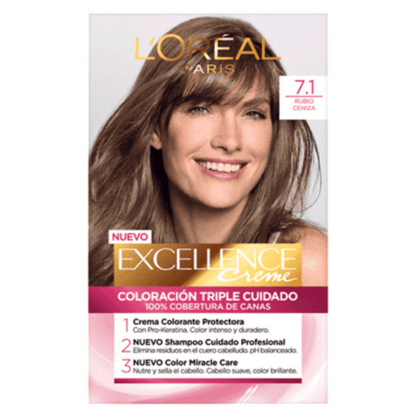 Excellence Loreal N°7.1 Rubio Ceniza