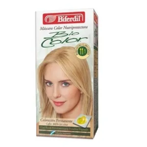 Biferdil Bio Color N°11.1 Rubio Extra Claro Ceniza