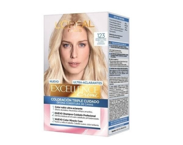 Excellence Loreal N°123 Rubio Ultra Claro Dorado