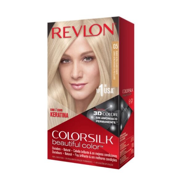 Revlon Colorsilk 05 Rubio Ultra Claro Cenizo